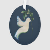 Weltfrieden Dove of Hope Ornament (Vorderseite)