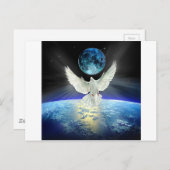 Weltfrieden Dove of Peace Postkarte (Vorne/Hinten)
