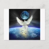 Weltfrieden Dove of Peace Postkarte (Vorderseite)