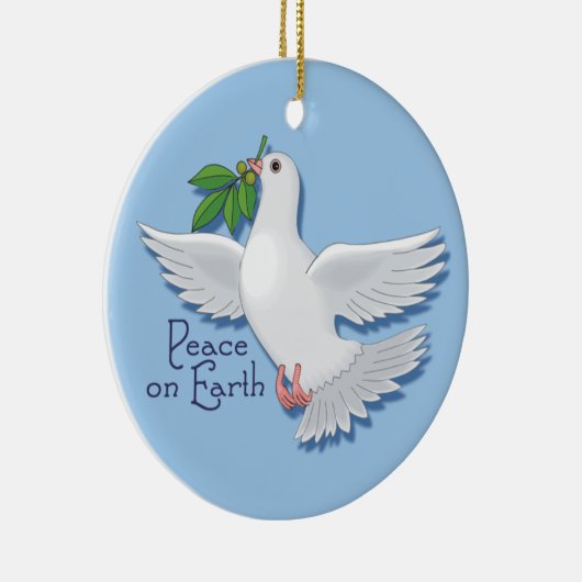 Weltfrieden Dove Ornament (Rechts)