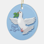 Weltfrieden Dove Ornament (Links)