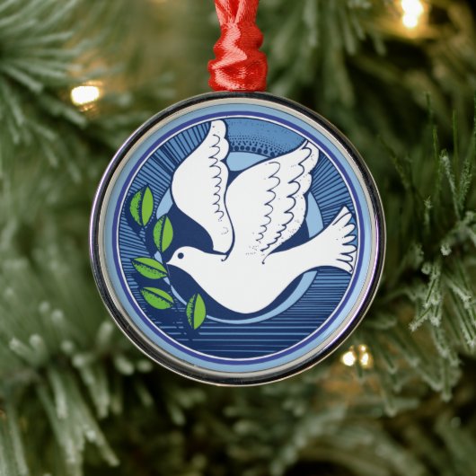 Weltfrieden Dove Ornament (Baum)