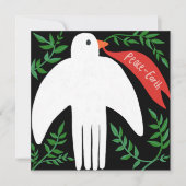 Weltfrieden Dove Weihnachtsfeiertag (Vorderseite)