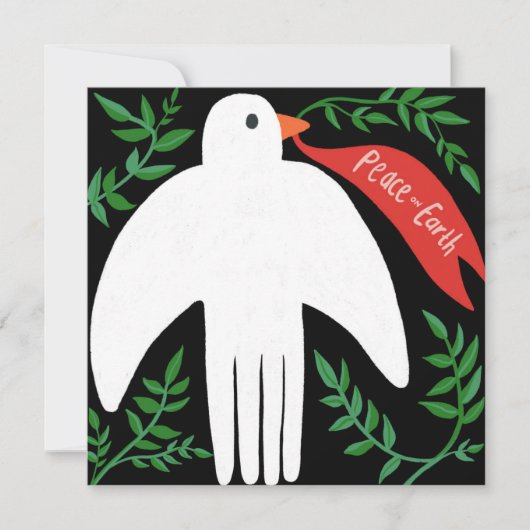 Weltfrieden Dove Weihnachtsfeiertag (Vorderseite)