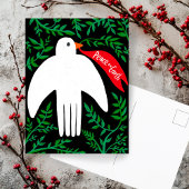 Weltfrieden Dove Weihnachtsfeiertag Postkarte