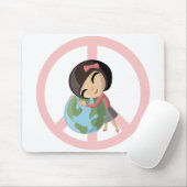 "Weltfrieden" Emily Mousepad (Mit Mouse)