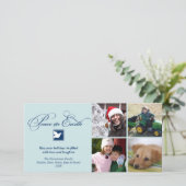 Weltfrieden-Feiertag der Marine Feiertagskarte (Stehend Vorderseite)