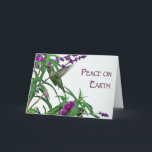 Weltfrieden Feiertagskarte<br><div class="desc">Fotografie und Entwurf durch Melanie Hofmann.</div>