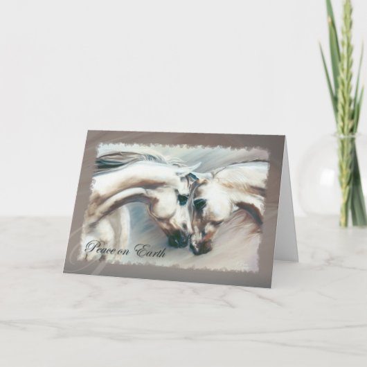 Weltfrieden Feiertagskarte (Vorderseite)