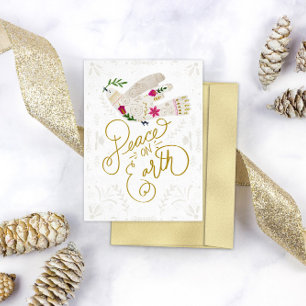 Weltfrieden Feiertagskarte