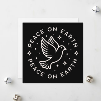 Weltfrieden Feiertagskarte