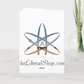 Weltfrieden Feiertagskarte (Rückseite)