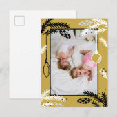 Weltfrieden Feiertagspostkarte (Vorne/Hinten)