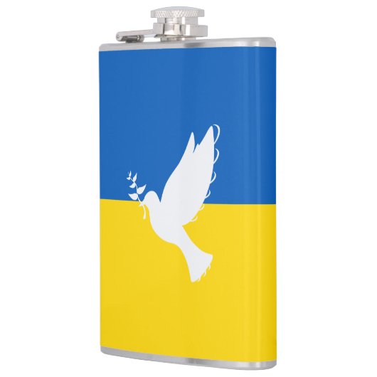 Weltfrieden Flachmann (Links)