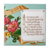 Weltfrieden Fliese (Vorderseite)