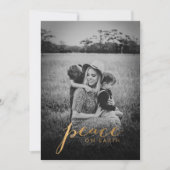 Weltfrieden Foto Weihnachten (Vorderseite)