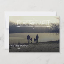 Weltfrieden Foto Weihnachtskarte