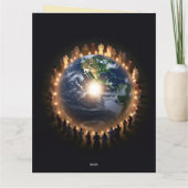 Weltfrieden - Frieden nach der allgemeinen Nachfra Karte (Rückseite)