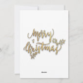 Weltfrieden für alle. feiertagskarte (Rückseite)