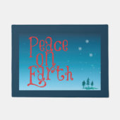 Weltfrieden Fußmatte (Vorderseite)