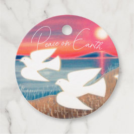 Weltfrieden Geschenkanhänger