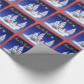 Weltfrieden-Geschenkpackung Geschenkpapier (Ecke)