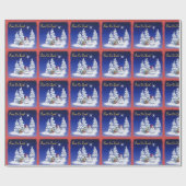 Weltfrieden-Geschenkpackung Geschenkpapier (Flach)