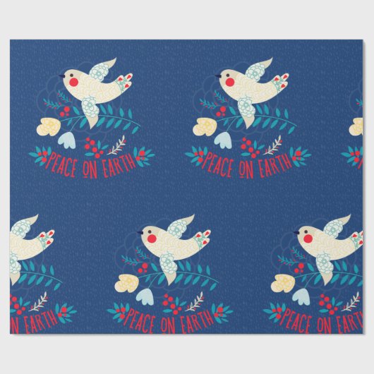 Weltfrieden Geschenkpapier (Flach)