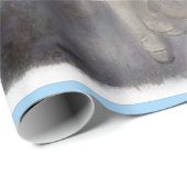 Weltfrieden Geschenkpapier (Rolleneckpunkt)