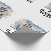 Weltfrieden Geschenkpapier (Ecke)