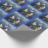 Weltfrieden Geschenkpapier (Ecke)
