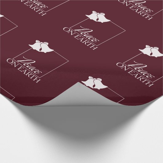 Weltfrieden Geschenkpapier (Ecke)