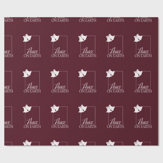 Weltfrieden Geschenkpapier (Flach)