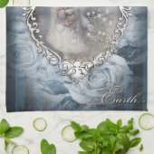 Weltfrieden Geschirrtuch (Gefaltet)