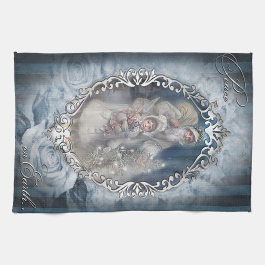 Weltfrieden Geschirrtuch (Horizontal)