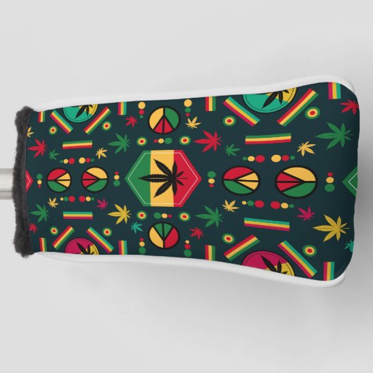 Weltfrieden Golf Headcover (Vorderseite)