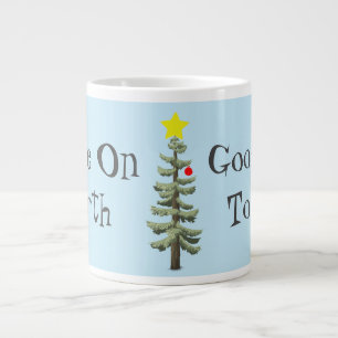 Weltfrieden, Goodwill zu allen zu Weihnachten! Jumbo-Tasse
