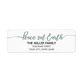 Weltfrieden Green Script (Vorne)