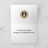 Weltfrieden - Grußkarte für den Urlaub Karte (Innenseite)