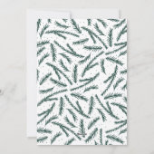 Weltfrieden Handschrift Skript Grün Foto Feiertagskarte (Rückseite)