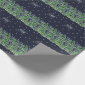 Weltfrieden Holiday Geschenkpapier (Ecke)