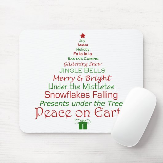 Weltfrieden Holiday Mousepad (Mit Mouse)