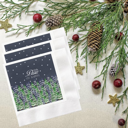 Weltfrieden Holiday Serviette