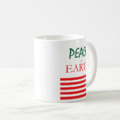 Weltfrieden Holiday Strip Kaffeetasse (VorderseiteRechts)