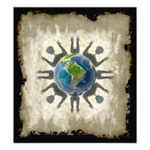 Weltfrieden II Fotodruck