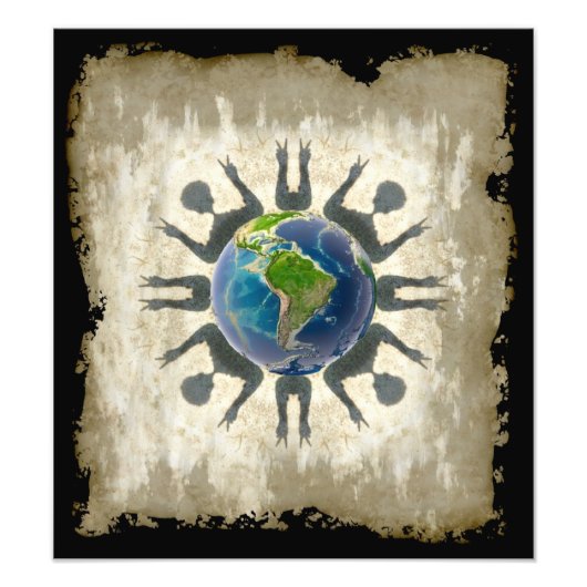 Weltfrieden II Fotodruck (Vorne)