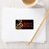 WELTFRIEDEN III ADRESSAUFKLEBER (Insitu)