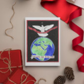 Weltfrieden Inspiration Postkarte