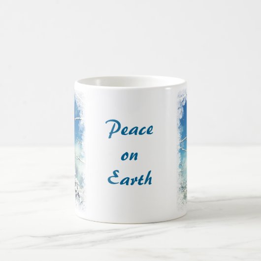 Weltfrieden Kaffeetasse (Mittel)