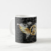 Weltfrieden Kaffeetasse (Vorderseite Links)